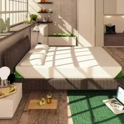 Baldiflex Matelas MOJITO20 70 X 200 Cm Mousse à Mémoire Technologie Superflex HD Multi Densité Parfait Soutien-Haute Resilience Épaisseur 20 Cm -Matelas Boutique 39631820 4