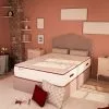 Baldiflex Matelas GRAND AMOUR 90 X 190 Cm - Mousse à Mémoire De Forme Et Mousse - Épaisseur 30 Cm - 1 Personne