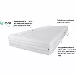 AM QUALITÄTSMATRATZEN Matelas à Ressorts Ensachés 7 Zones Premium | 90x200 Cm | Soutien Souple | 90/200 | Matelas à Ressorts | 7 Zones | 24 Cm Hauteur -Matelas Boutique 41187423 4