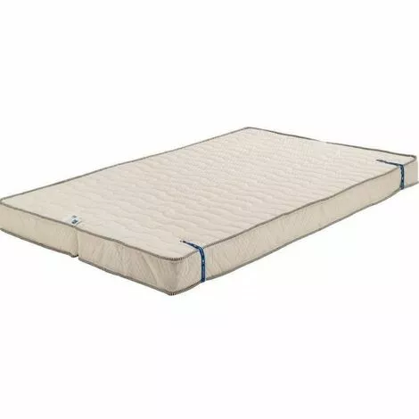 LITERIEJULIEN Matelas Ferme Pour Tous Clic Clac 130x190 X 13 Cm + Oreiller Visco Avec 3 Cm Memoire De Forme 60 Kgs/m3 - Decoupe Assise 60 Cm Hypoallergenique 2 LITERIEJULIEN Matelas Ferme Pour Tous Clic Clac 130x190 X 13 Cm + Oreiller Visco Avec 3 Cm Memoire De Forme 60 Kgs/m3 - Decoupe Assise 60 Cm Hypoallergenique – Image 2