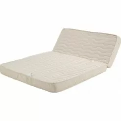 LITERIEJULIEN Matelas Ferme Pour Tous BZ 140x200 X 10 Cm Avec 3 Cm Memoire De Forme 60 Kgs/m3 + Mousse Haute Densite 34 Kg/m3 - Dim Assise 60 Cm