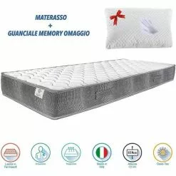Farmarelax - Kit Matelas Plus Oreiller - MEMORY FOAM Adaptatif - En Cadeau - Bandeau 5D Rafraîchissant Et Respirant Super Air - Orthopédique Et Anatomique - Hauteur 19 Cm - 120x190 Cm -Matelas Boutique 42185249 3