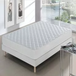 DAGOSTINO HOME Matelas 080x200 Viscoelastique + Graphene | Mousse Ergo-Orthopédique | Hauteur 15 Cm | Réversible (Côté Hiver - Côté Été) - Blanc