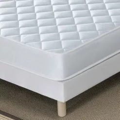 DAGOSTINO HOME Matelas 080x200 Viscoelastique + Graphene | Mousse Ergo-Orthopédique | Hauteur 15 Cm | Réversible (Côté Hiver - Côté Été) - Blanc -Matelas Boutique 46487531 4