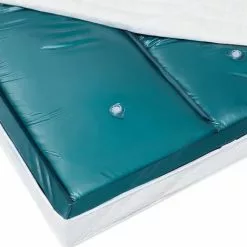 BELIANI Matelas à Eau En Plastique Bleu - Bleu