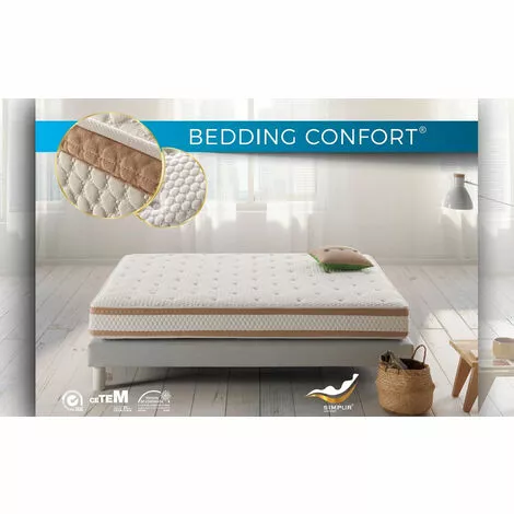 SIMPUR RELAX | Matelas 90x190 Bedding Confort | Ressorts Ensachés Et Mémoire De Forme | 30 Cm | Systéme Anatomic Support Di Foam. 5 SIMPUR RELAX | Matelas 90x190 Bedding Confort | Ressorts Ensachés Et Mémoire De Forme | 30 Cm | Systéme Anatomic Support Di Foam. – Image 5