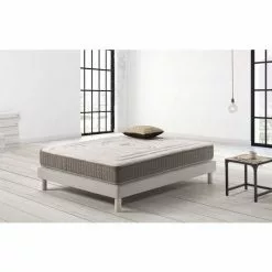 SIMPUR RELAX | Matelas 140x190 Multi Flexi Ressorts Ensachés| Ressorts Et Mousse à Memoire De Forme | 25 Cm D'epaisseur