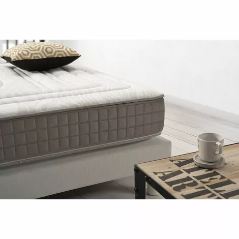 SIMPUR RELAX | Matelas 140x190 Multi Flexi Ressorts Ensachés| Ressorts Et Mousse à Memoire De Forme | 25 Cm D'epaisseur 3 SIMPUR RELAX | Matelas 140x190 Multi Flexi Ressorts Ensachés| Ressorts Et Mousse à Memoire De Forme | 25 Cm D'epaisseur – Image 3
