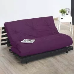 TERRE DE NUIT Matelas Futon Aubergine Coeur En Latex 160x200 - Violet 7 TERRE DE NUIT Matelas Futon Aubergine Coeur En Latex 160x200 - Violet -Matelas Boutique 51210869 4