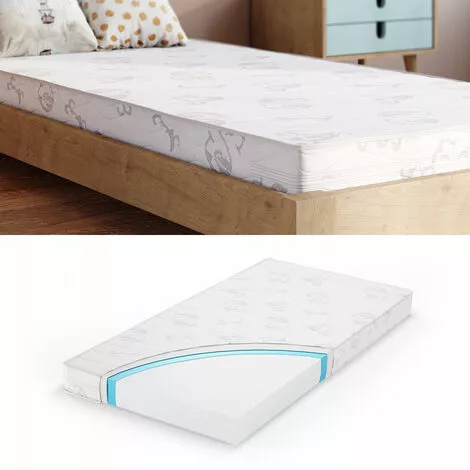 Matelas „Calma Confort“ Blanc Enfant H2 70x140cm VitaliSpa 2 Matelas „Calma Confort“ Blanc Enfant H2 70x140cm VitaliSpa – Image 2