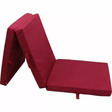 Herlag Matelas Pliable Junior Couleur Rouge, 190x60 Cm, Matelas D'invitŽ, Matelas Pliant 1 Herlag Matelas Pliable Junior Couleur Rouge, 190x60 Cm, Matelas D'invitŽ, Matelas Pliant
