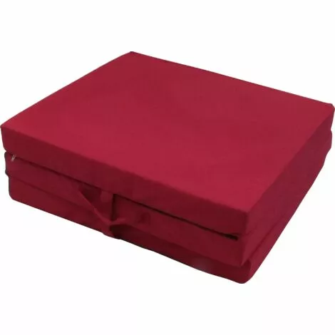 Herlag Matelas Pliable Junior Couleur Rouge, 190x60 Cm, Matelas D'invitŽ, Matelas Pliant 2 Herlag Matelas Pliable Junior Couleur Rouge, 190x60 Cm, Matelas D'invitŽ, Matelas Pliant – Image 2