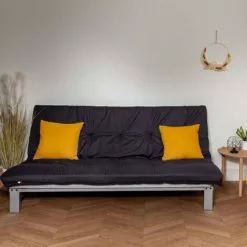 TERRE DE NUIT Matelas Futon Traditionnel De Remplacement Pour Clic Clac 130x190 ANTHRACITE - Anthracite