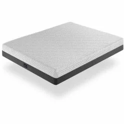 SHAULA Matelas 80X190 COSMO, Epaisseur 25 CM, Dehoussable, Ergonomique, Hybride Et Respirant. Fermete 3/5 Moyenne