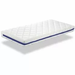 DREAMDI Matelas Bebe 57X117 HERMES Mousse, Epaisseur 11 CM, Respirante Et Dehoussable. Fermete Ideale Pour Les Enfants