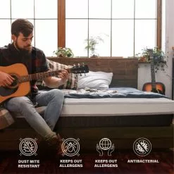 TANHK Matelas Simple 80x190 | Soutien Orthopédique Moyennement Rigide | Formule Hybride Memory Foam & Mousse D'Eau | Propriétés Auto-Modelantes | Respirant | Anti-Acarien & Antibactérien | Matelas 80 X 190 -Matelas Boutique 54927031 5