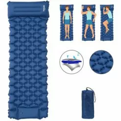 Randaco Tapis De Couchage Gonflable,Tapis De Camping Auto-gonflant,Tapis Pique Nique, Bleu Roi ,192x60x8.5cm - Bleu Roi -Matelas Boutique 56114199 4