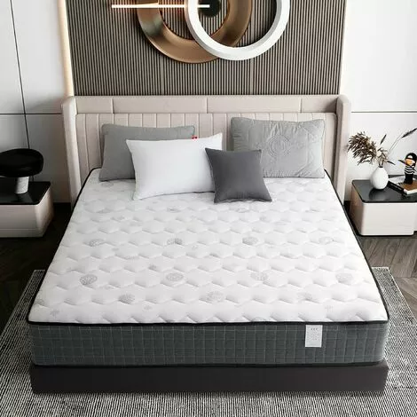 IZTOSS Matelas 160x200cm - Épaisseur 26 Cm - Luxe Matelas Mémoire De Forme Pour Adulte Enfant - 7 Zones De Confort Mousse Mémoire Adaptative (160x200x26cm) 2 IZTOSS Matelas 160x200cm - Épaisseur 26 Cm - Luxe Matelas Mémoire De Forme Pour Adulte Enfant - 7 Zones De Confort Mousse Mémoire Adaptative (160x200x26cm) – Image 2