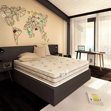 Baldiflex Matelas Mémoire De Forme 27 Cm Duck Premium Avec Revetement Aloe Vera 90x200 Cm 3 Baldiflex Matelas Mémoire De Forme 27 Cm Duck Premium Avec Revetement Aloe Vera 90x200 Cm – Image 3