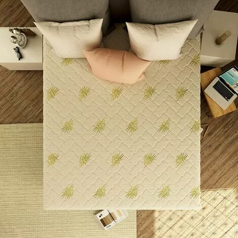 Baldiflex Matelas Mémoire De Forme Ergonomic 3 Couches Traitees, Revetement Regenerant En Tissu Aloe, Melodia 90x190 Cm 5 Baldiflex Matelas Mémoire De Forme Ergonomic 3 Couches Traitees, Revetement Regenerant En Tissu Aloe, Melodia 90x190 Cm – Image 5