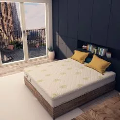 Baldiflex Matelas Mémoire De Forme 15&plus;5 Cm Revetement Avec Revetement Aloe Vera 80x190 Cm