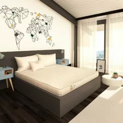 Baldiflex Matelas Mémoire De Forme Haute 12 Cm Easy Small Mesure 90x200 Cm