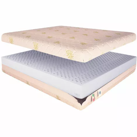 Baldiflex Matelas Latex Haute 18 Cm Latex 100% Avec Revetement Aloe Vera 70x200 Cm 1 Baldiflex Matelas Latex Haute 18 Cm Latex 100% Avec Revetement Aloe Vera 70x200 Cm