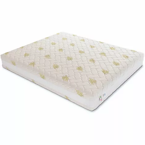Baldiflex Matelas Latex Haute 18 Cm Latex 100% Avec Revetement Aloe Vera 70x200 Cm 2 Baldiflex Matelas Latex Haute 18 Cm Latex 100% Avec Revetement Aloe Vera 70x200 Cm – Image 2