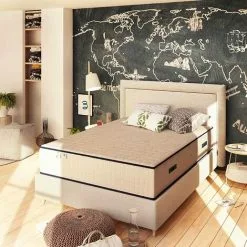 Baldiflex Matelas Mémoire De Forme - Hauteur 30 Cm - Ergonomique - 4cm Mémoire De Forme - Anatomique - Bon Reveil 90x200 Cm