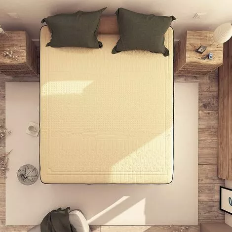 Baldiflex Matelas Latex Cotton - Matelas Hybride Latex Et Mousse, Hauteur 18 Cm, 90x190 Cm 5 Baldiflex Matelas Latex Cotton - Matelas Hybride Latex Et Mousse, Hauteur 18 Cm, 90x190 Cm – Image 5