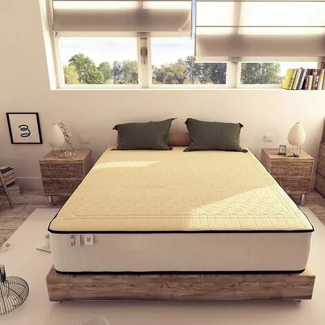 Baldiflex Matelas Latex Cotton - Matelas Hybride Latex Et Mousse, Hauteur 30 Cm, 90x190 Cm 4 Baldiflex Matelas Latex Cotton - Matelas Hybride Latex Et Mousse, Hauteur 30 Cm, 90x190 Cm – Image 4