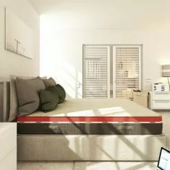 Baldiflex Matelas Hybride Avec Ressorts Ensaches Et Mémoire De Forme 5 Cm Energy 800 Mesure 90x200 Cm -Matelas Boutique 56496290 3