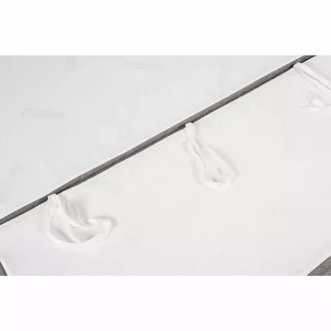 TERRE DE NUIT Matelas Clic-clac Mousse HD28 COTONOIS FAMEUX 120x190 - Gris 3 TERRE DE NUIT Matelas Clic-clac Mousse HD28 COTONOIS FAMEUX 120x190 - Gris – Image 3