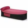 SUPERSELLER Chaise Longue Gonflable Lits D'air Portables Canapé De Couchage Canapé Pour Voyager Camping Plage Arrière-cour , Rose - Rose