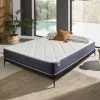 NATURALEX Matelas ROYALVISCO 70 X 190 Cm Mousse à Mémoire De Forme THERMOSOFT | Accueil HR Latex | Grand Confort | 20 Cm - Blanc