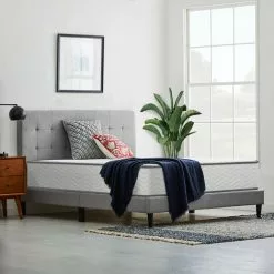 IZTOSS Matelas 90x190cm - Épaisseur 17 Cm - Luxe Matelas Mémoire De Forme Pour Adulte Enfant - 7 Zones De Confort Mousse Mémoire Adaptative (90x190x17cm)