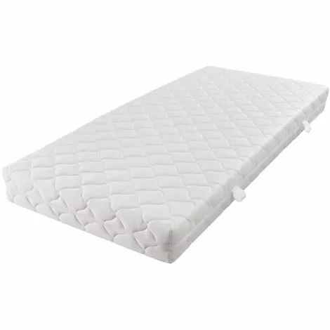 INLIFE Matelas Avec Housse Lavable 200 X 140 X 17 Cm 2 INLIFE Matelas Avec Housse Lavable 200 X 140 X 17 Cm – Image 2