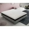ILOVESLEEP Matelas à Ressorts Ensachés, Mousse à Mémoire De Forme, Hauteur 25 Cm, Orthopédique, élastique Et Indéformable, 13 Zones De Confort 80x190