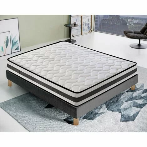 ILOVESLEEP Matelas Waterfoam - 20 Cm De Haut - Orthopédique - Face été / Hiver - 13 Zones De Confort - Haute Respirabilité 80x200 1 ILOVESLEEP Matelas Waterfoam - 20 Cm De Haut - Orthopédique - Face été / Hiver - 13 Zones De Confort - Haute Respirabilité 80x200