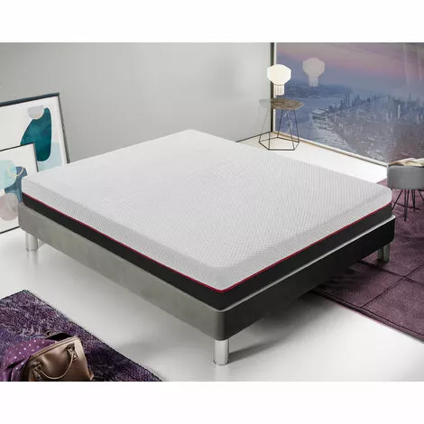 ILOVESLEEP Matelas Memory Foam 20 Cm De Haut - 2 Couches, Déhoussable 90x200 1 ILOVESLEEP Matelas Memory Foam 20 Cm De Haut - 2 Couches, Déhoussable 90x200