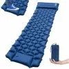 Hengda Tapis De Couchage Gonflable,Tapis De Couchage Gonflable,grande Taille,pour Camping,randonnée,voyage - Bleu- Un Siège - Bleu
