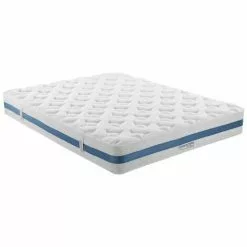 VENTE-UNIQUE.COM Matelas 1116 Ressorts Ensachés à Bande Respirante AIRPLAY De DREAMEA PLAY ép.24cm - 180 X 200 Cm