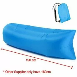 Ensoleillé 1pc Selffree Outdoor Camping Gonflable Canapé Mat Ultralight Beach Sleeping Camping Mat (bleu) -Matelas Boutique 60602102 2