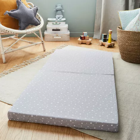 PTIT LIT P'tit Lit - Matelas De Voyage Bébé - Pliant - 60x120 Cm - Imperméable - Pliable : Idéal Pour Couchage D'appoint - Déhoussable - Oeko Tex® - Motif 2 PTIT LIT P'tit Lit - Matelas De Voyage Bébé - Pliant - 60x120 Cm - Imperméable - Pliable : Idéal Pour Couchage D'appoint - Déhoussable - Oeko Tex® - Motif – Image 2