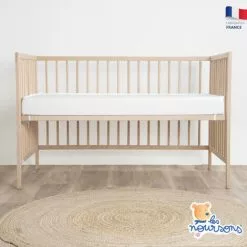 LES NOURSONS Matelas Bébé - 60x120 Cm - Réversible - OekoTex® - Garantie 2 Ans - Fabrication Française - Blanc -Matelas Boutique 61180299 5