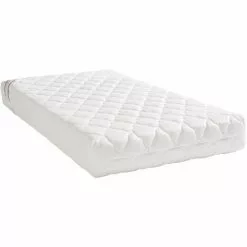 PTIT LIT P'tit Lit - Matelas Enfant/Bébé Croissance - 70x140 Cm - Évolutif : 1 Face Mémoire De Forme (-9 Mois) / 1 Face Mousse 23kg/m3 (+ 9 Mois) - Anti Acarien - Déhoussable - Fabrication Française - Blanc