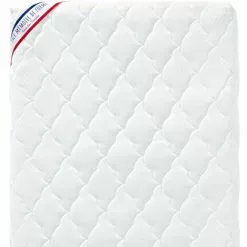 PTIT LIT P'tit Lit - Matelas Enfant/Bébé Croissance - 70x140 Cm - Évolutif : 1 Face Mémoire De Forme (-9 Mois) / 1 Face Mousse 23kg/m3 (+ 9 Mois) - Anti Acarien - Déhoussable - Fabrication Française - Blanc -Matelas Boutique 61181936 3