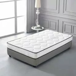 Matelas Soldes Boutique 7 BOLLI | Matelas 90x190cm | Matelas Memoire De Forme | Luxe Matelas De Lit D'Adulte Et D'enfant | Épaisseur 17cm