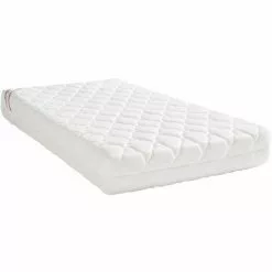 PTIT LIT P'tit Lit - Matelas Enfant/Bébé Parfait - 70x140 Cm - 2 Faces : Ultra Respirant L'Été / Chaud Et Douillet L'Hiver - Anti Acarien - Déhoussable - Oeko Tex® - Fabrication Française - Blanc