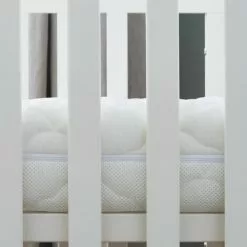 PTIT LIT P'tit Lit - Matelas Enfant/Bébé Parfait - 70x140 Cm - 2 Faces : Ultra Respirant L'Été / Chaud Et Douillet L'Hiver - Anti Acarien - Déhoussable - Oeko Tex® - Fabrication Française - Blanc -Matelas Boutique 62222847 5